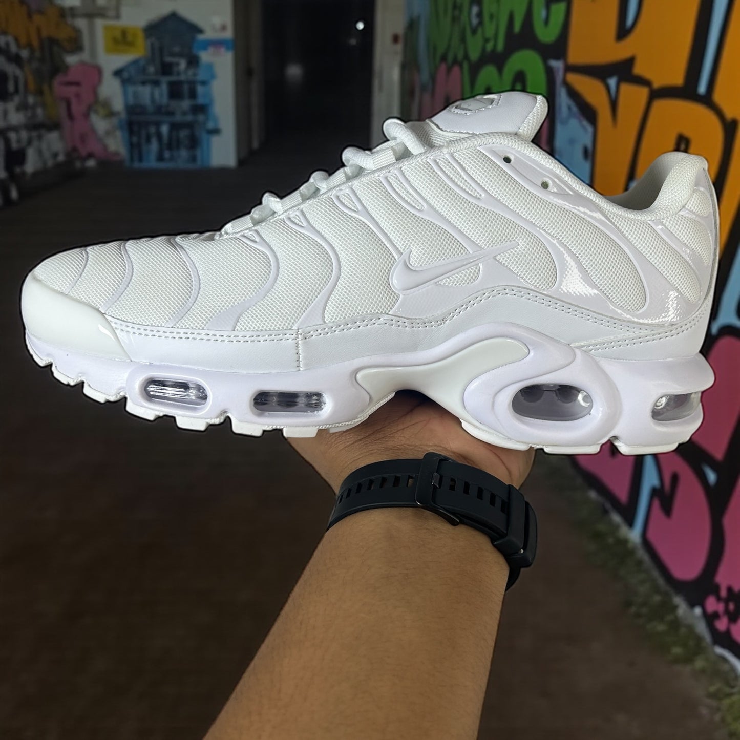 NIKE AIR MAX PLUS BLANCO