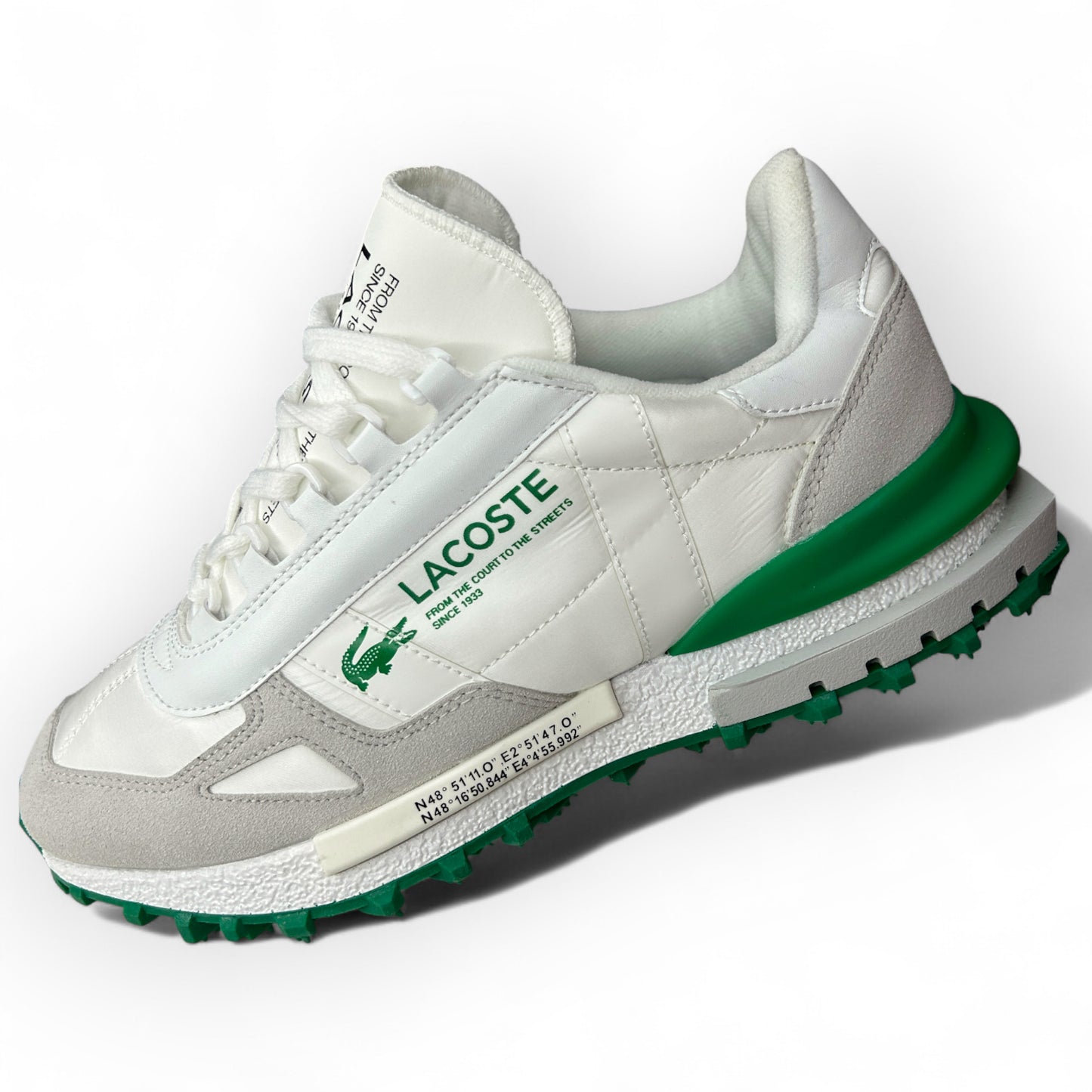 LACOSTE ELITE ACTIVE VERDE BLANCO