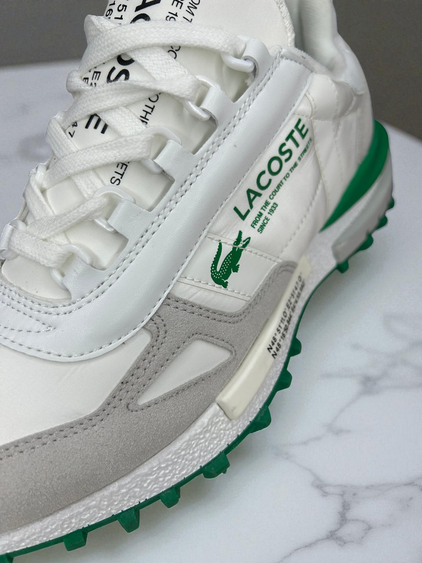 LACOSTE ELITE ACTIVE VERDE BLANCO