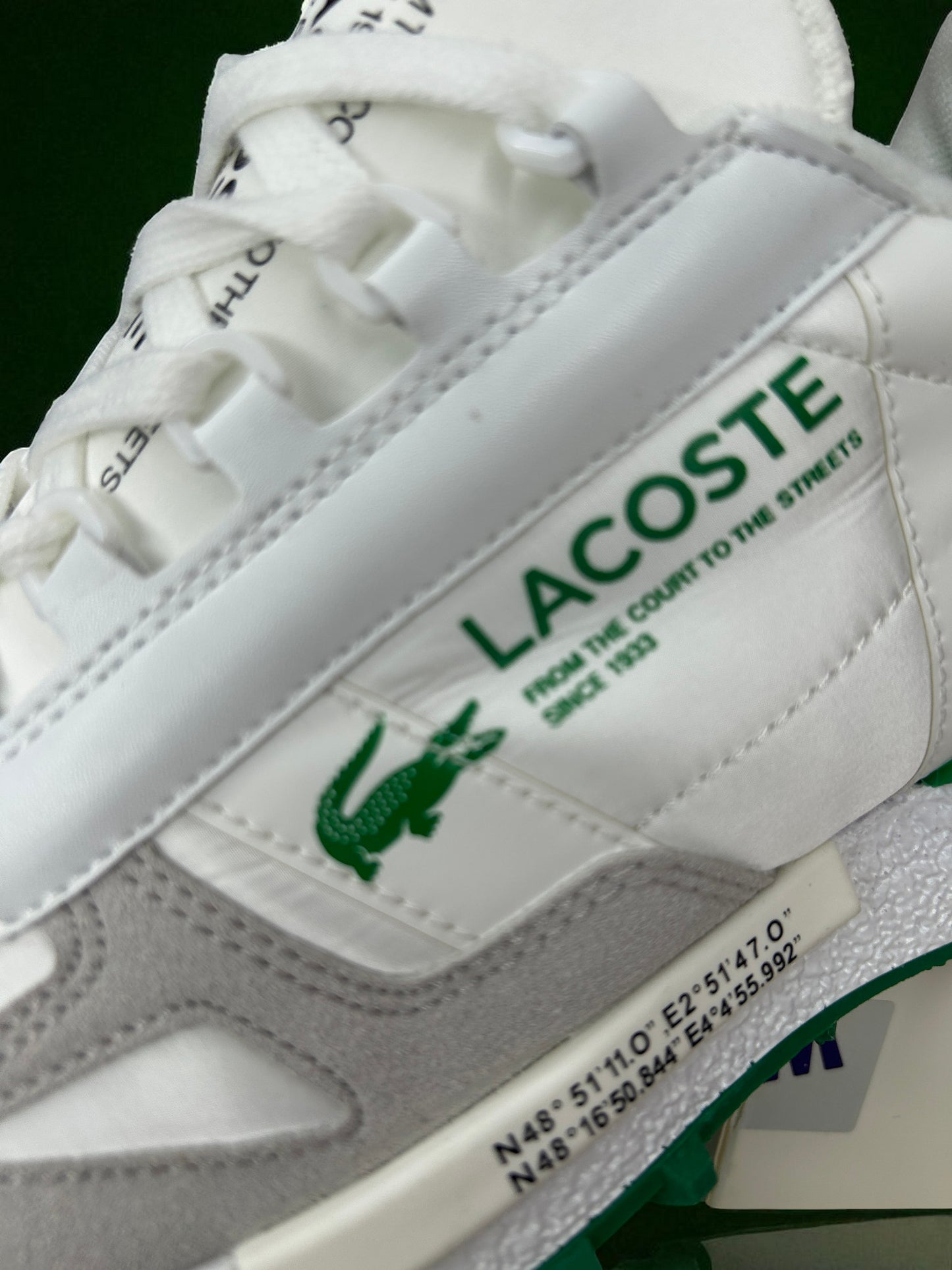 LACOSTE ELITE ACTIVE VERDE BLANCO