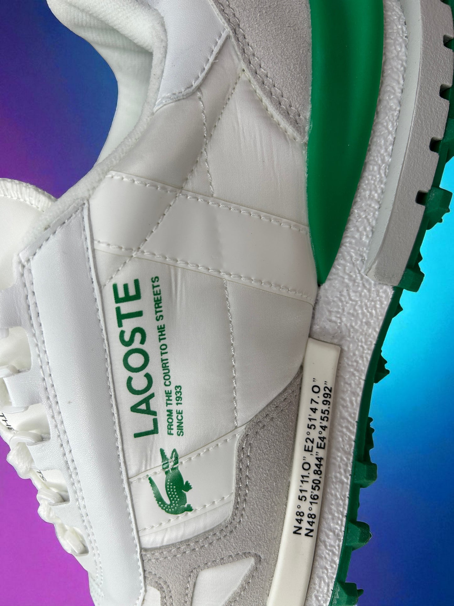 LACOSTE ELITE ACTIVE VERDE BLANCO