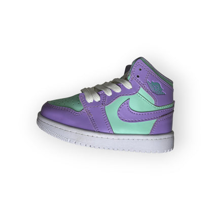Nike jordan morada/verde