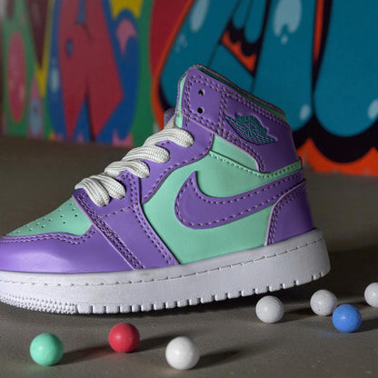 Nike jordan morada/verde