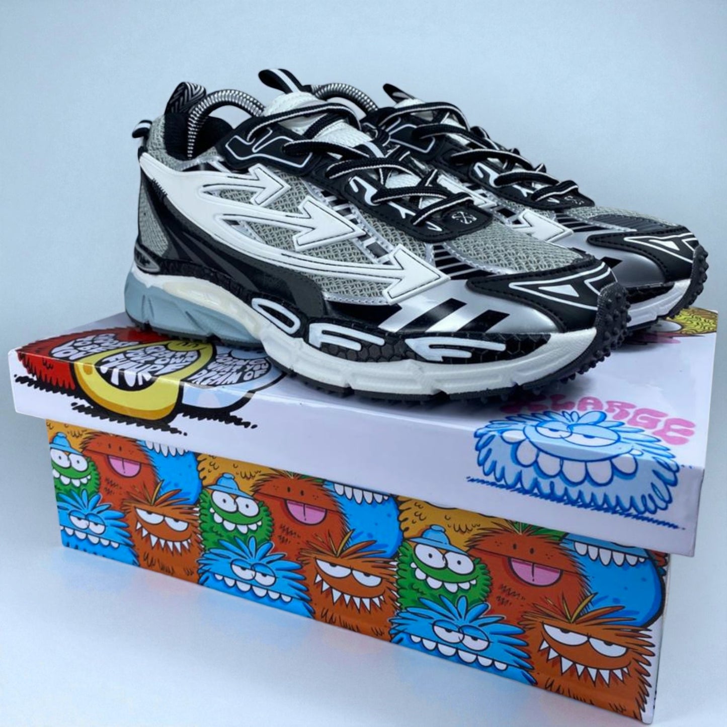 OFF WHITE BE RIGHT HOM AZUL GR