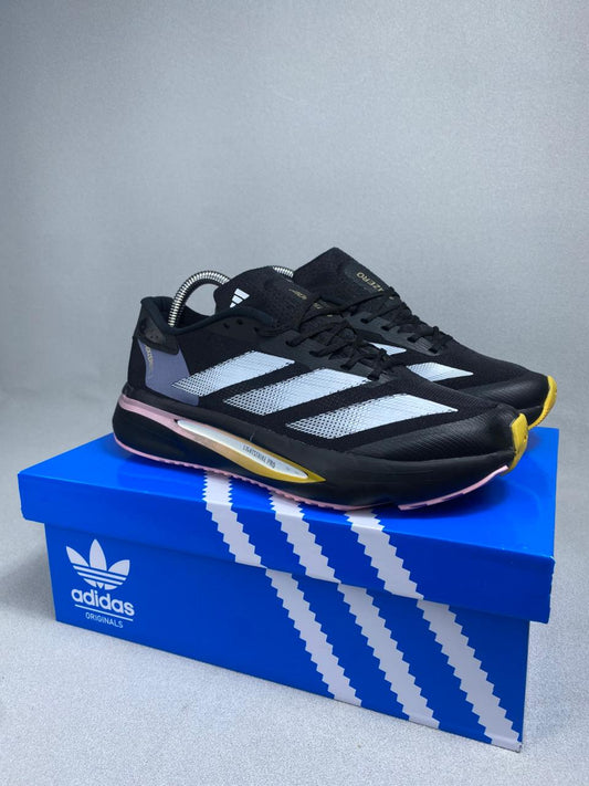 ADIZERO EVO SL NEGRO GRIS H&M