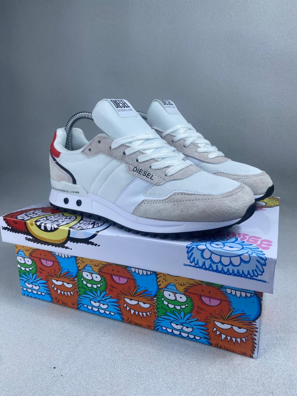 DIESEL TORNILLO HOM BLANCO ROJ