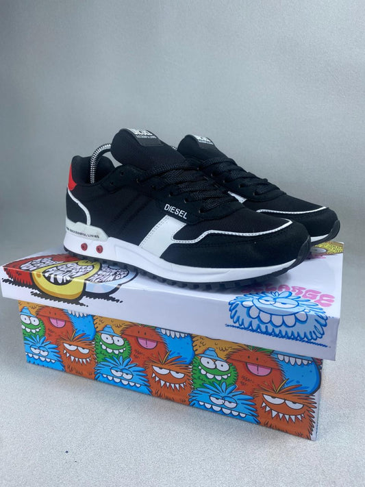 DIESEL TORNILLO HOM NEGRO ROJO