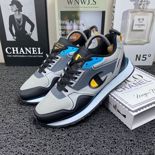 CHAMPION MID HOM GRIS NEGRO