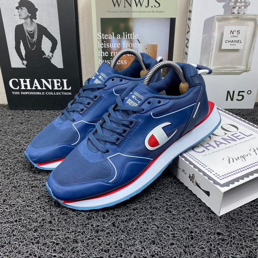CHAMPION MID HOM AZUL BLANCO